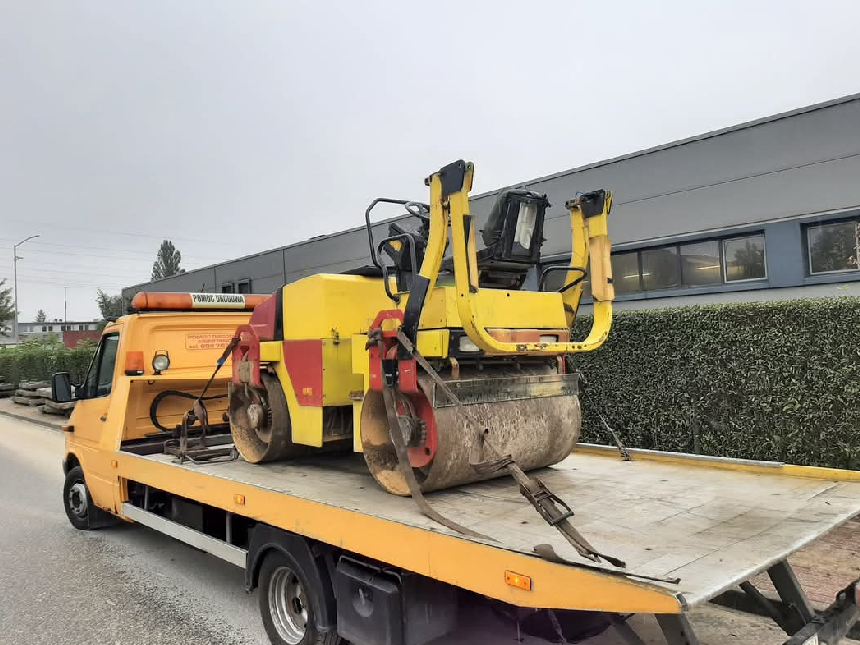 Transport maszyny budowlanej